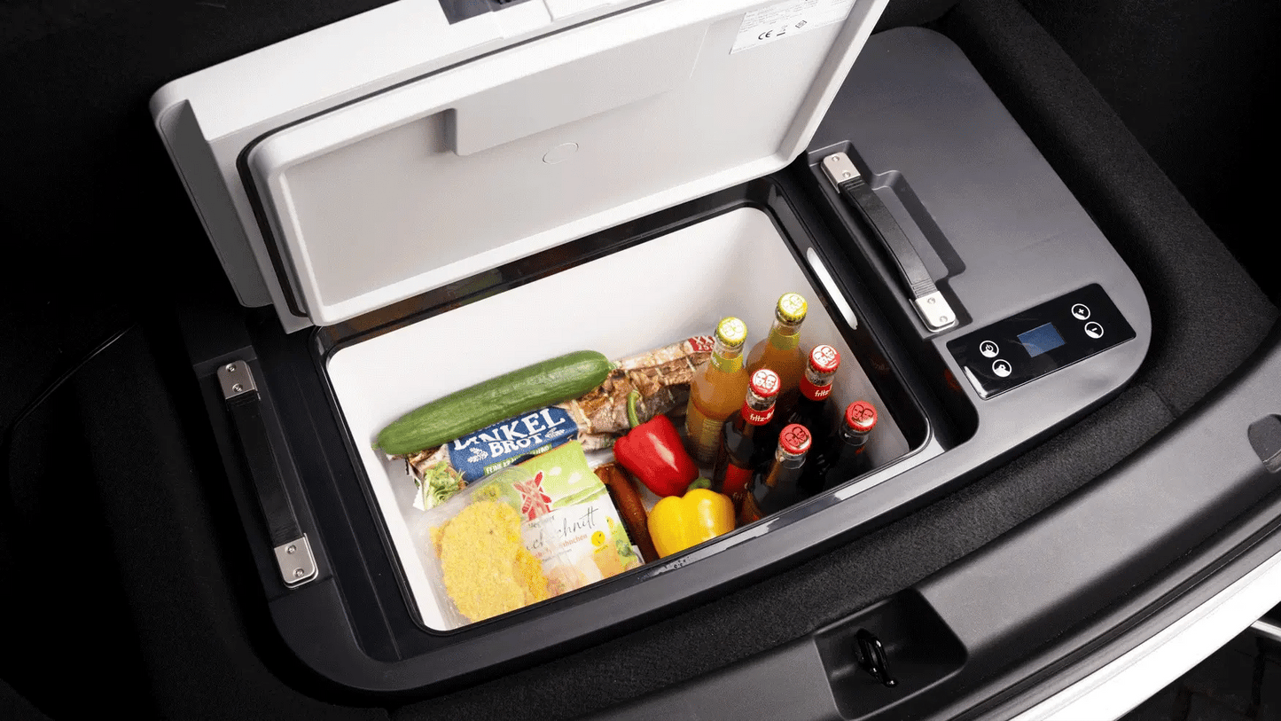 Compressorkoelbox voor de Tesla Model Y