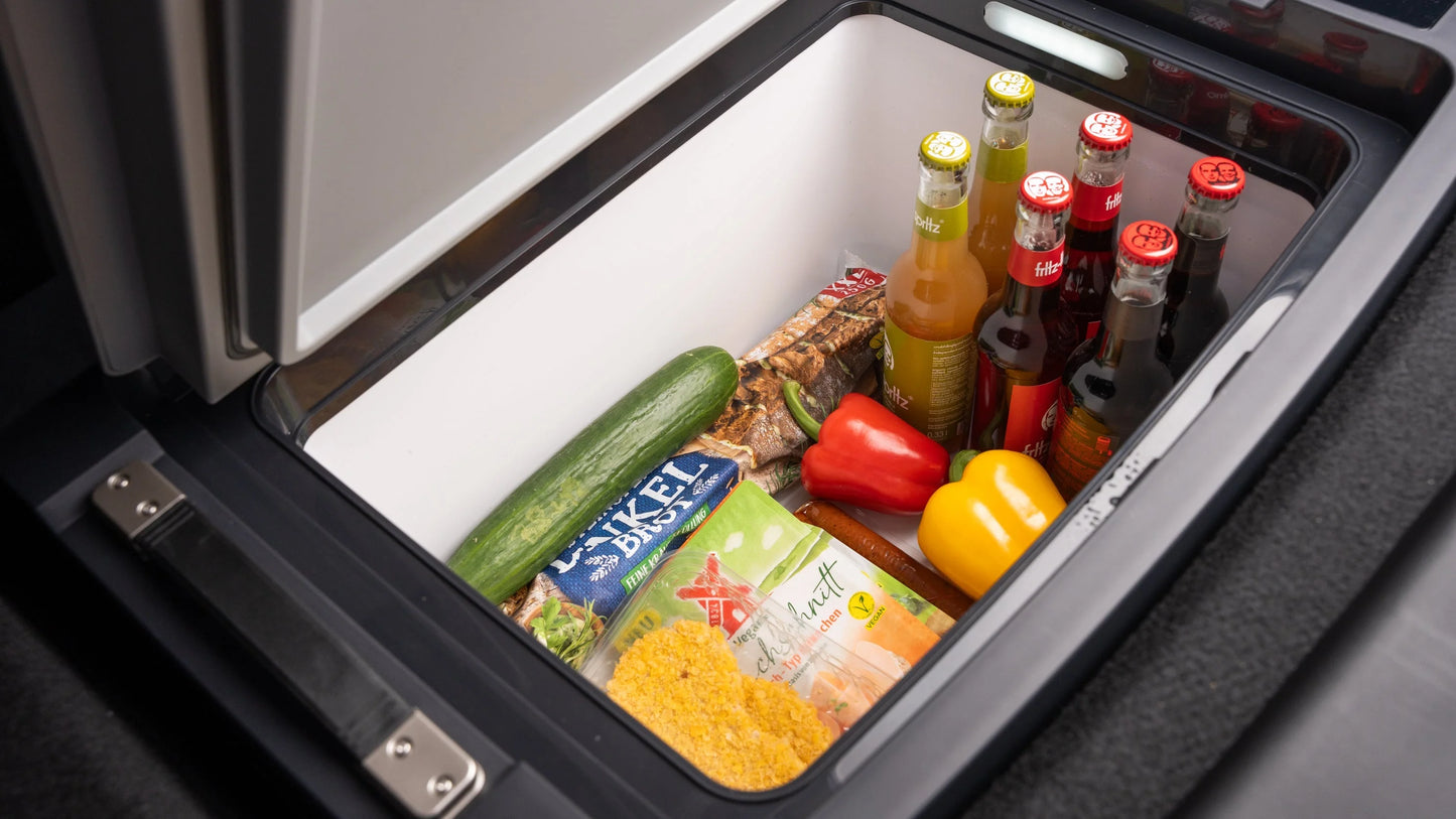 Compressorkoelbox voor de Tesla Model Y