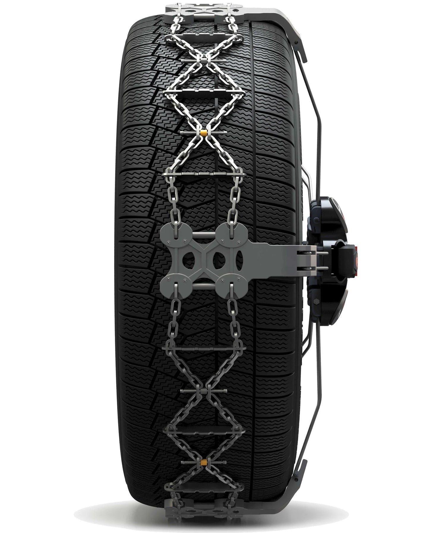 Sneeuwkettingen voor de Tesla Model Y