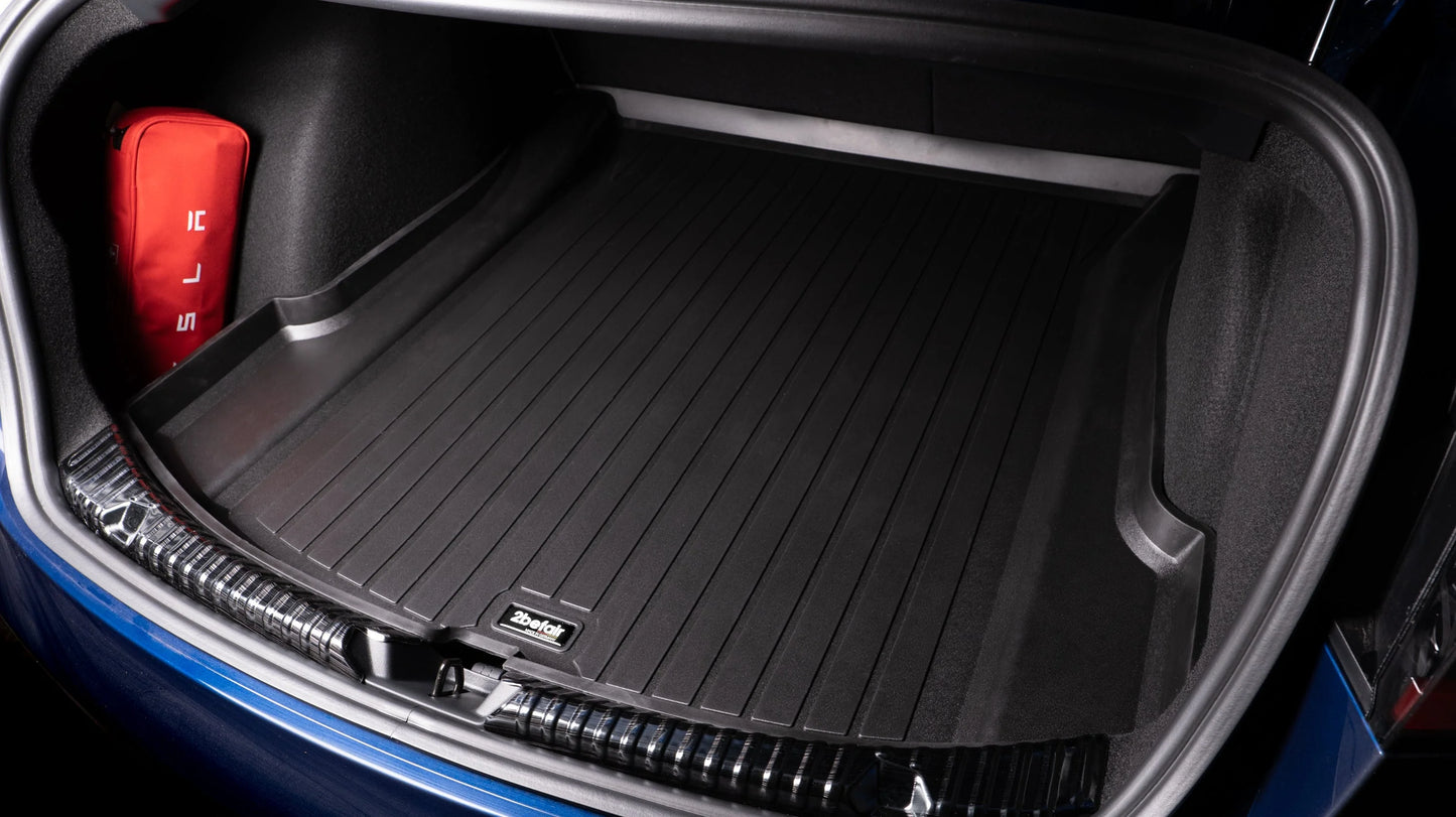 2befair all-weather matten complete set voor de Tesla Model 3