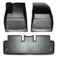 2befair premium rubberen mattenset interieur voor de Tesla Model 3