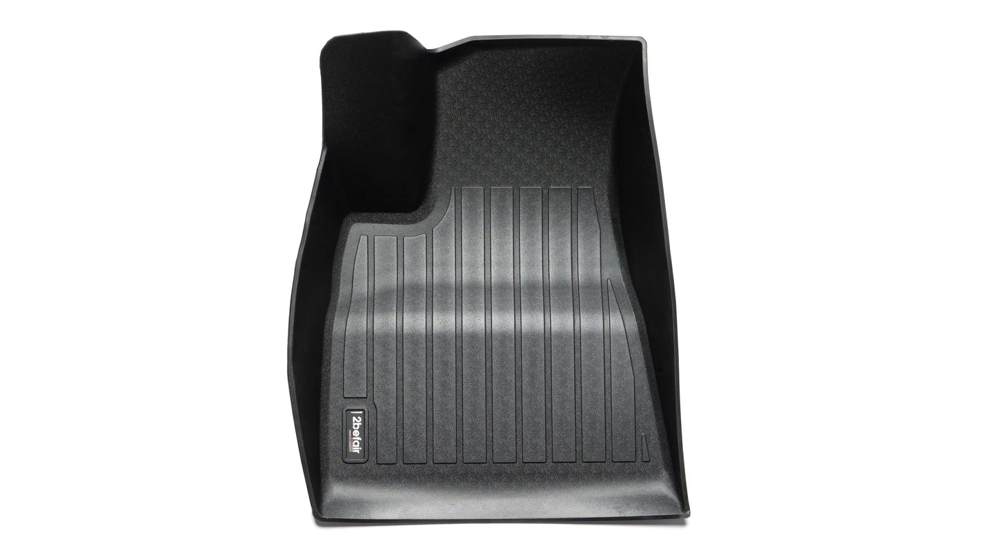 2befair premium rubberen matten complete set voor de Tesla Model 3
