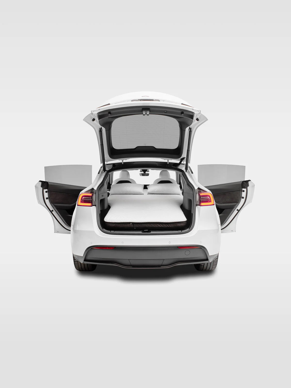 Snuuzu Campingmatras voor de Tesla Model Y