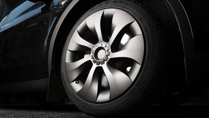 Turbowieldoppen in turbine-ontwerp voor de Tesla Model Y