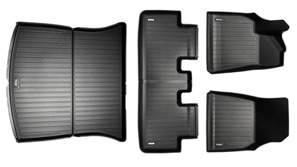 2befair premium rubberen matten complete set voor de Tesla Model 3