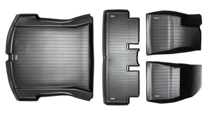 2befair premium rubberen matten complete set voor de Tesla Model 3