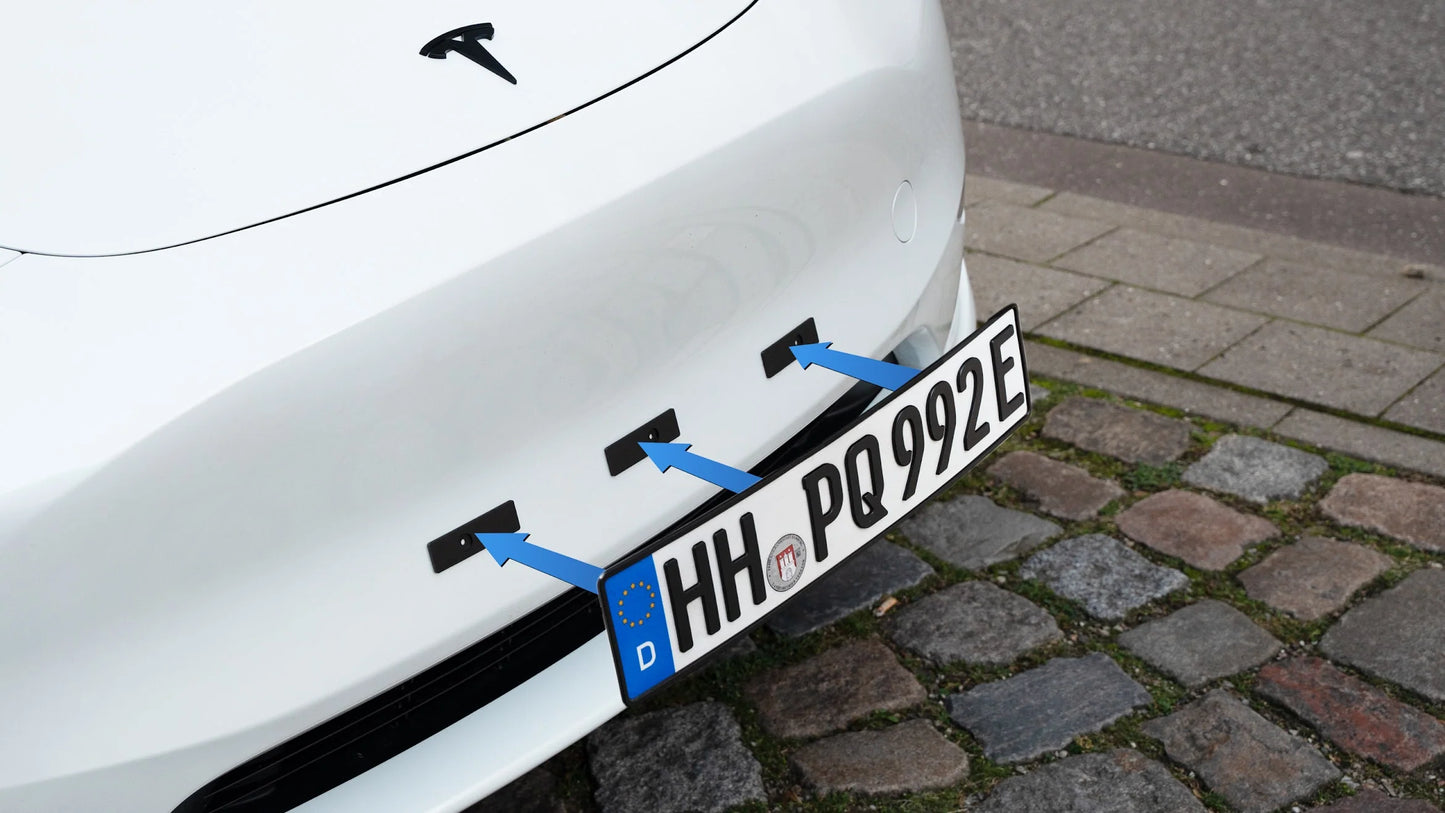 Legale magnetische kentekenplaathouder voor Tesla Model 3/Y
