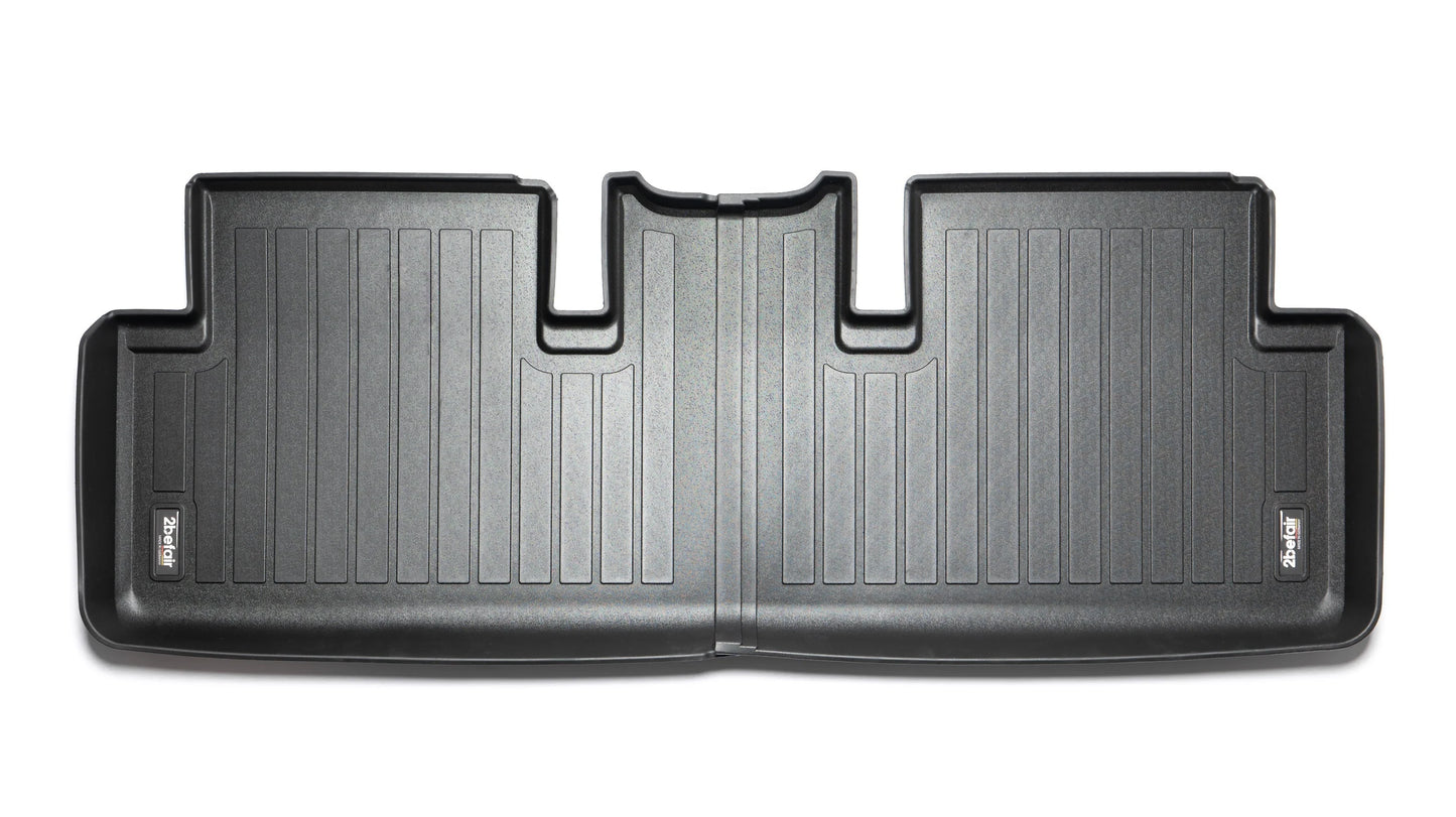 2befair premium rubberen mattenset interieur voor de Tesla Model 3