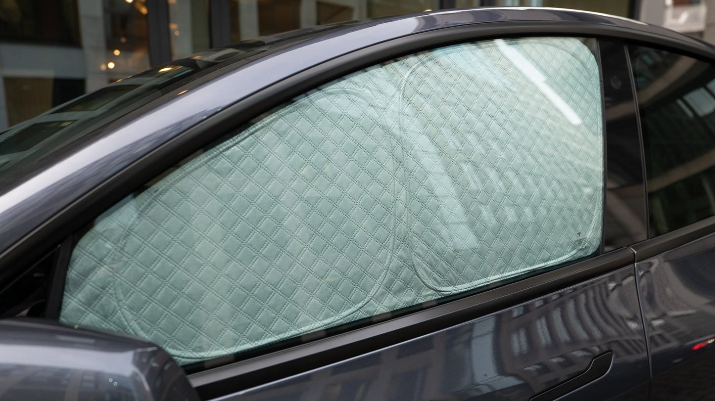 Zij-/achterruiten, zon- en privacybescherming voor de Tesla Model Y