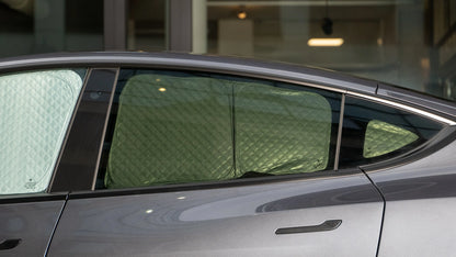Zij-/achterruiten, zon- en privacybescherming voor de Tesla Model Y